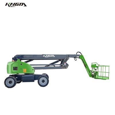 DC Power Articulating Boom Lift Max Working Height 26.2m Wheelbase 3m